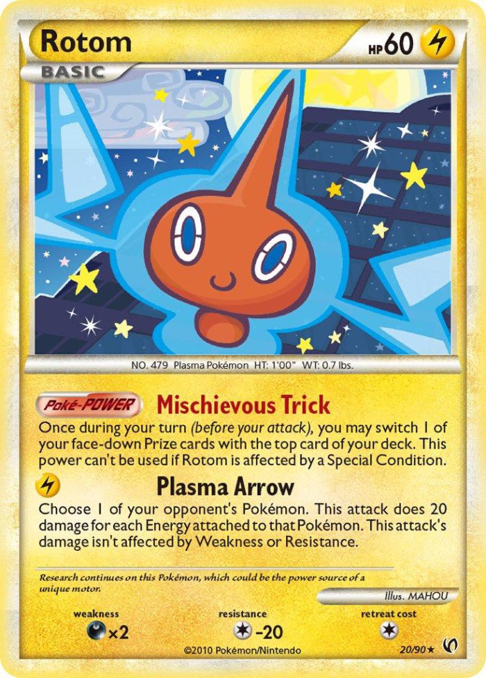 Carte Pokémon: Rotom [Motisma]