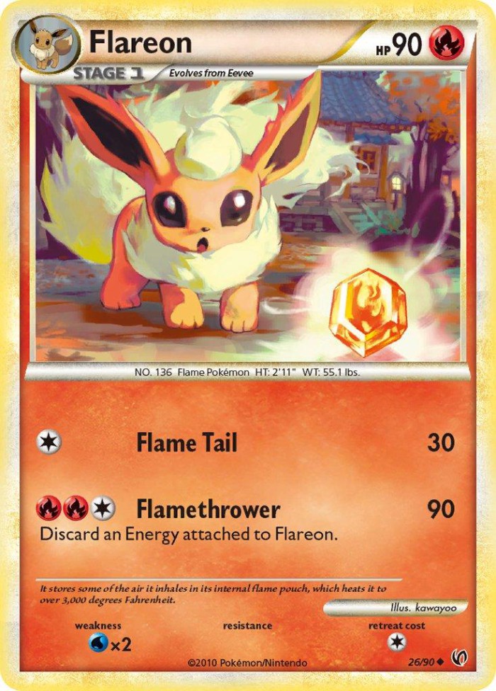 Carte Pokémon: Flareon [Pyroli]