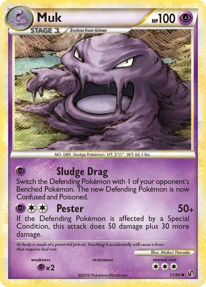 Carte Pokémon: Muk [Grotadmorv]