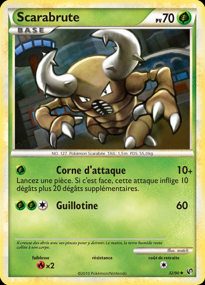 Carte Pokémon: Pinsir [Scarabrute]