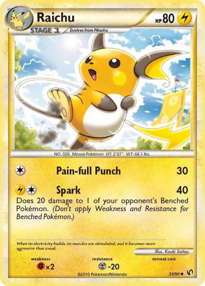 Carte Pokémon: Raichu [Raichu]