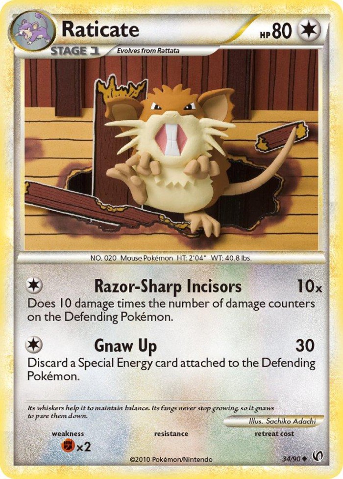 Carte Pokémon: Raticate [Rattatac]