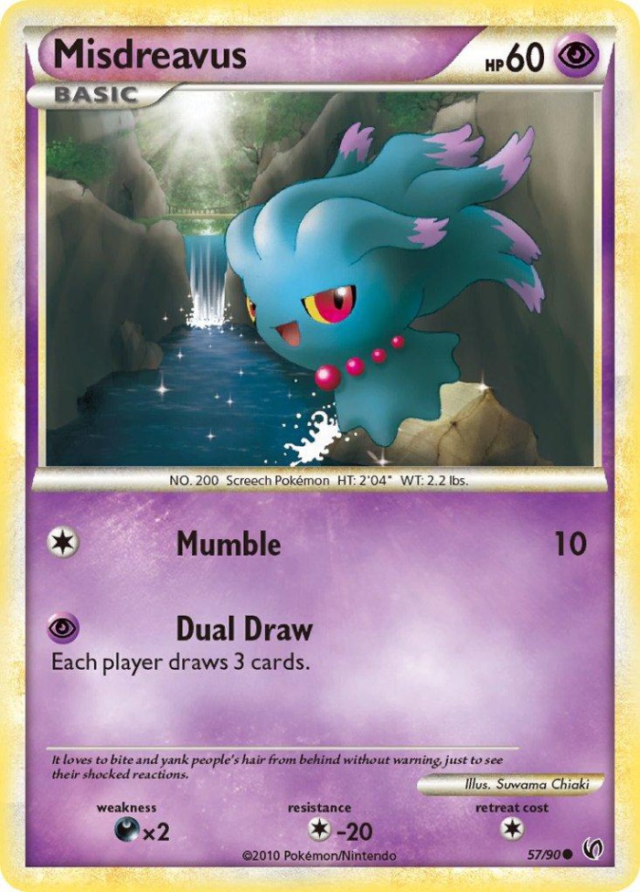 Carte Pokémon: Misdreavus [Feuforêve]