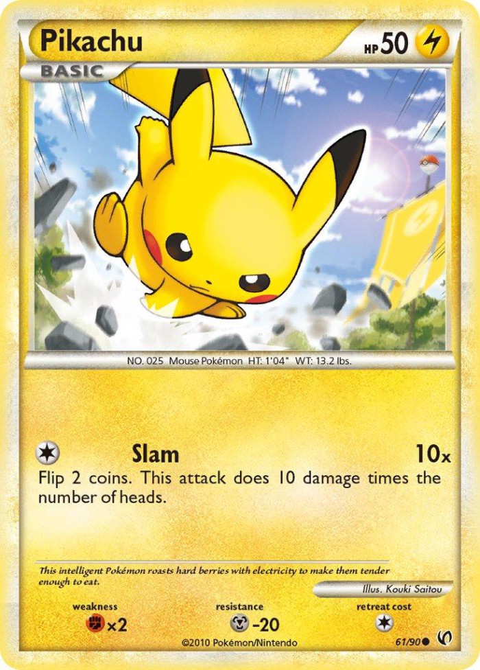 Carte Pokémon: Pikachu [Pikachu]