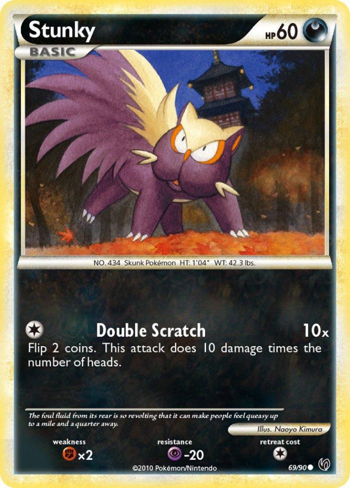 Carte Pokémon: Stunky [Moufouette]