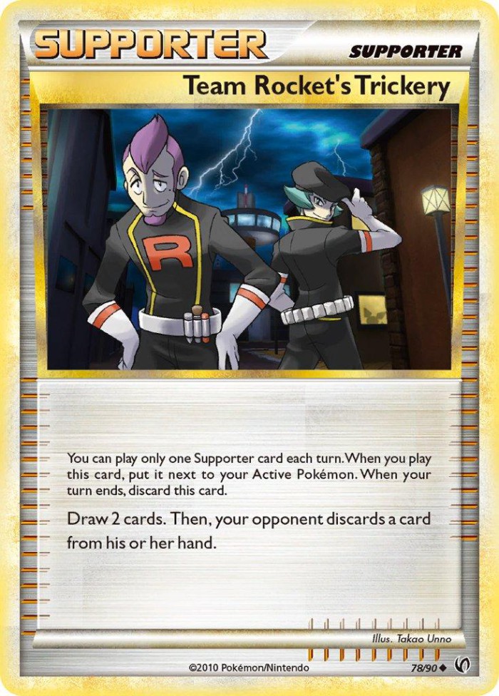 Carte Pokémon: Team Rocket's Trickery [Fourberie de la Team Rocket]