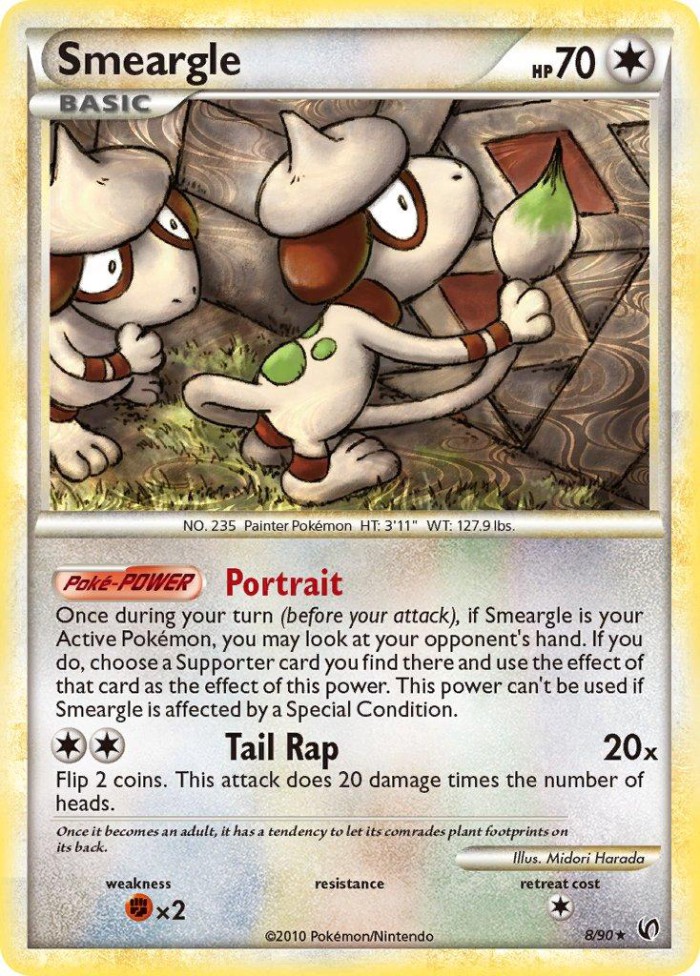 Carte Pokémon: Smeargle [Queulorior]