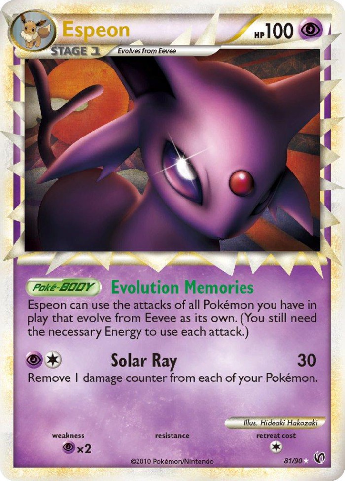 Carte Pokémon: Espeon [Mentali]