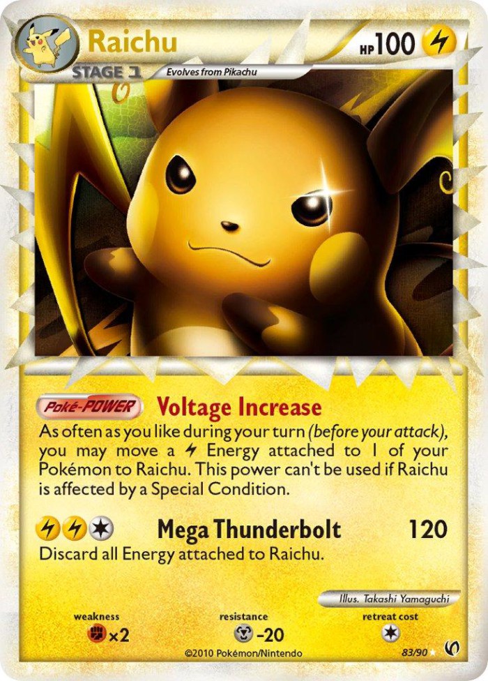 Carte Pokémon: Raichu [Raichu]