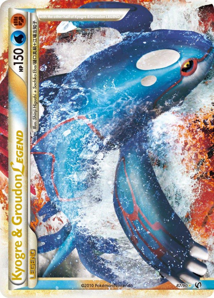 Carte Pokémon: Kyogre & Groudon LEGEND [Kyogre & Groudon LEGENDE]