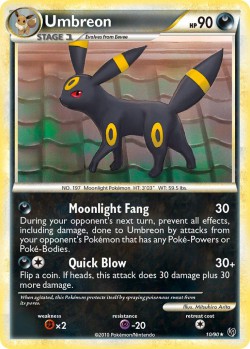 Carte Pokémon: Umbreon