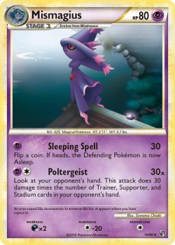 Carte Pokémon: Mismagius