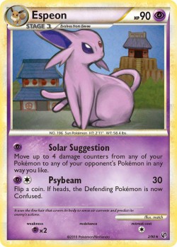 Carte Pokémon: Espeon