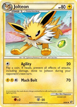 Carte Pokémon: Jolteon