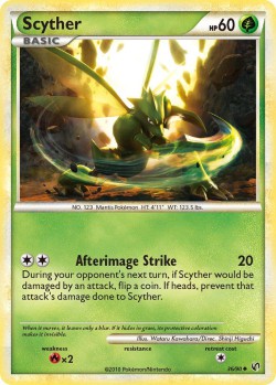 Carte Pokémon: Scyther