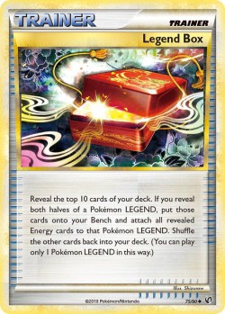 Carte Pokémon: Legend Box