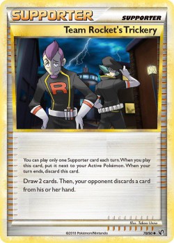 Carte Pokémon: Team Rocket's Trickery