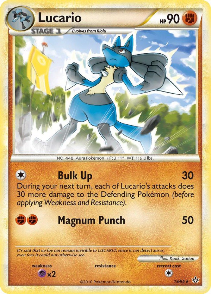 Carte Pokémon: Lucario [Lucario]