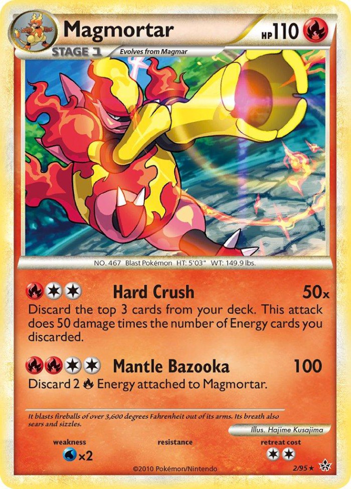 Carte Pokémon: Magmortar [Maganon]