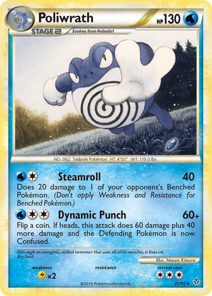 Carte Pokémon: Poliwrath [Tartard]