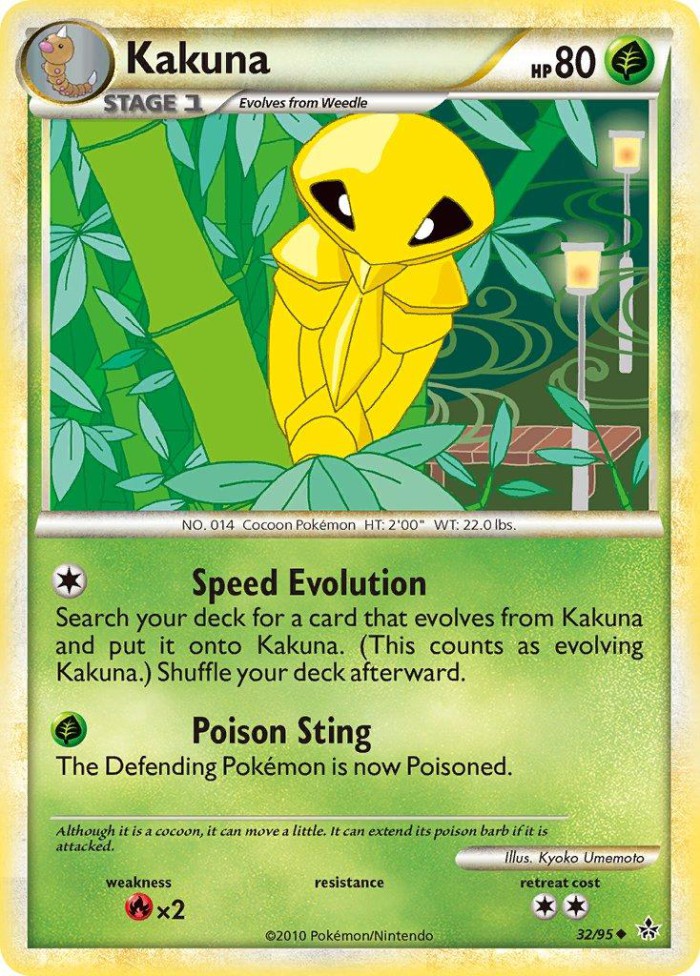 Carte Pokémon: Kakuna [Coconfort]