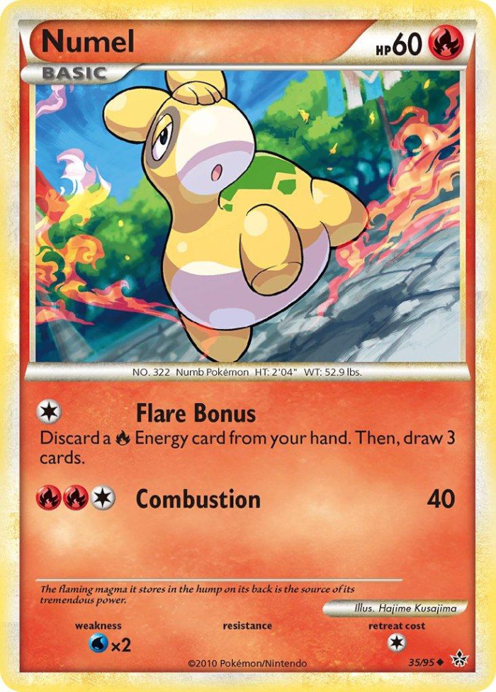 Carte Pokémon: Numel [Chamallot]