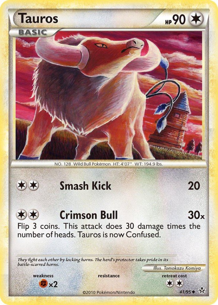 Carte Pokémon: Tauros [Tauros]