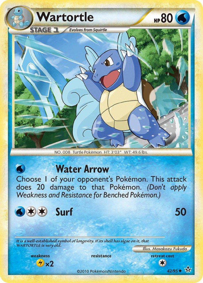 Carte Pokémon: Wartortle [Carabaffe]