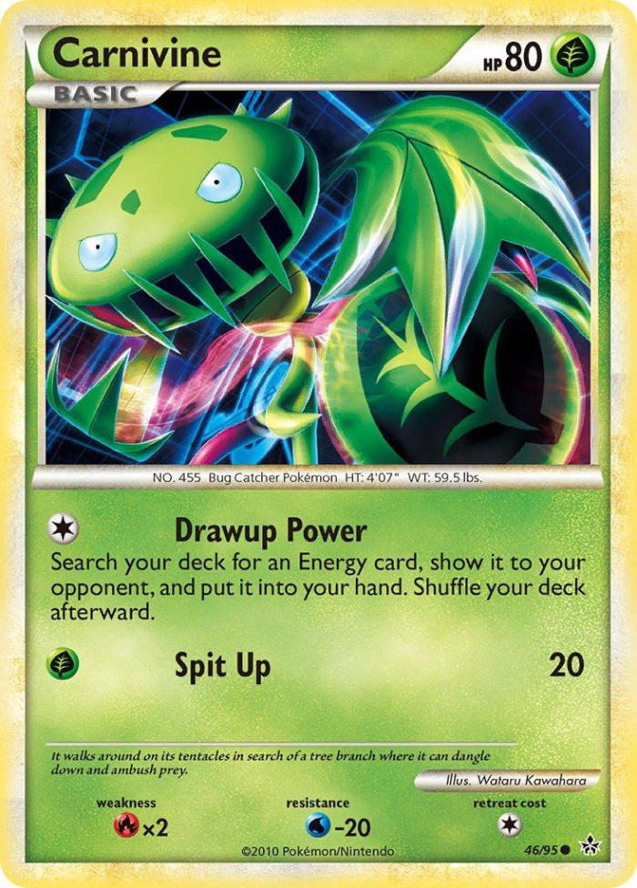 Carte Pokémon: Carnivine [Vortente]