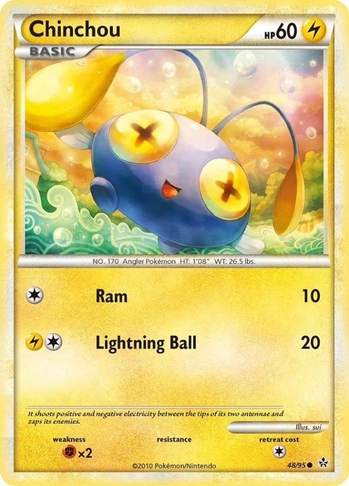 Carte Pokémon: Chinchou [Loupio]