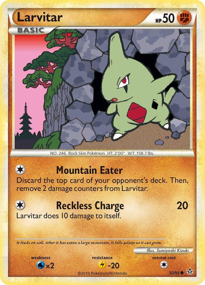 Carte Pokémon: Larvitar [Embrylex]