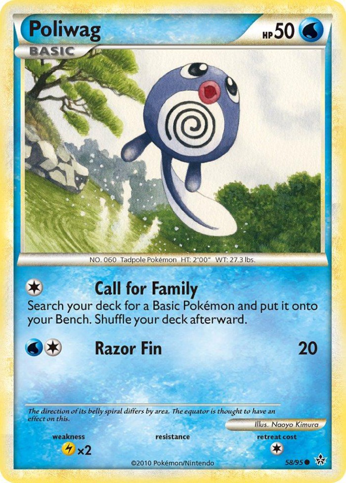 Carte Pokémon: Poliwag [Ptitard]