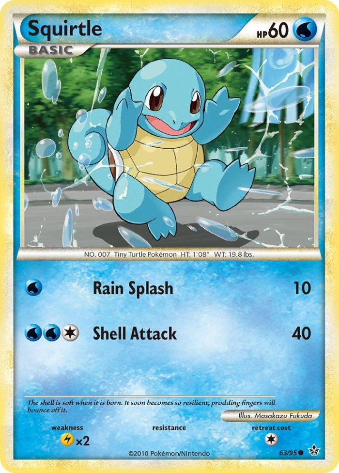 Carte Pokémon: Squirtle [Carapuce]