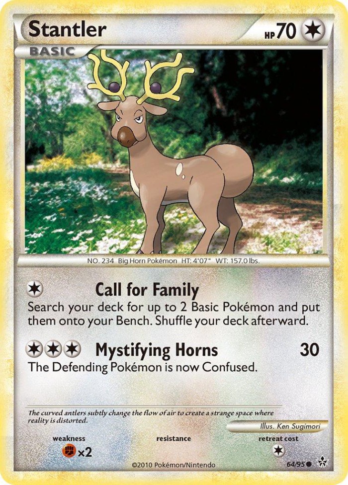 Carte Pokémon: Stantler [Cerfrousse]