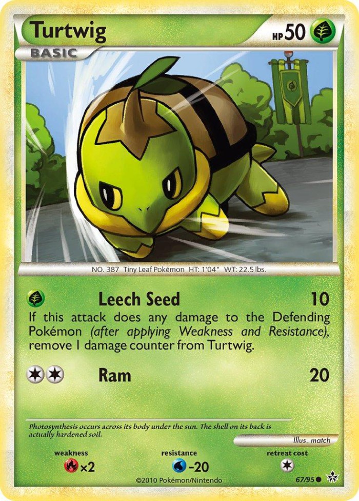 Carte Pokémon: Turtwig [Tortipouss]