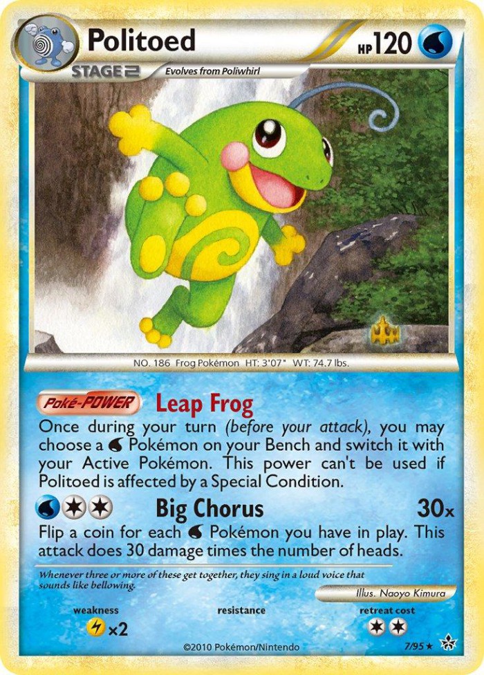 Carte Pokémon: Politoed [Tarpaud]