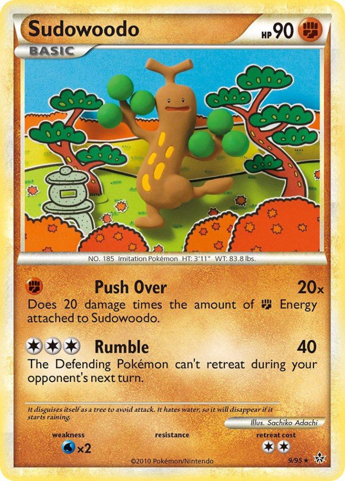 Carte Pokémon: Sudowoodo [Simularbre]