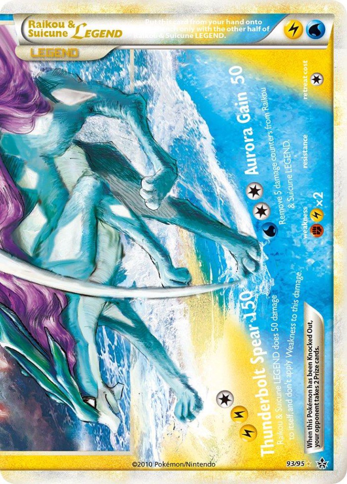 Carte Pokémon: Raikou & Suicune LEGEND [Raikou & Suicune LEGENDE]