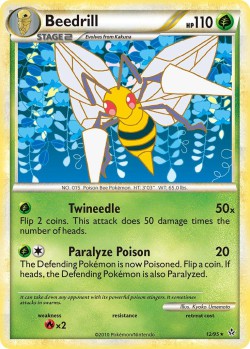 Carte Pokémon: Beedrill