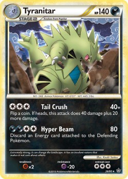 Carte Pokémon: Tyranitar