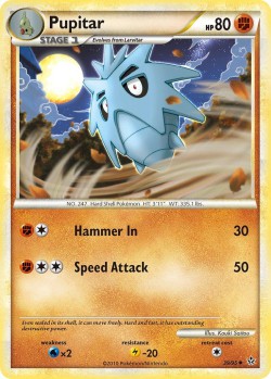 Carte Pokémon: Pupitar