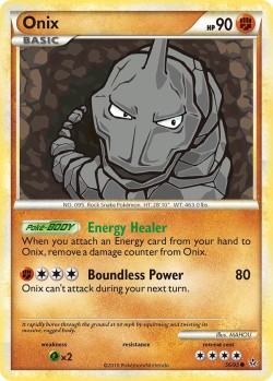 Carte Pokémon: Onix