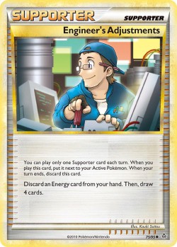 Carte Pokémon: Engineer's Adjustment