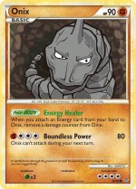 Carte Pokémon: Onix