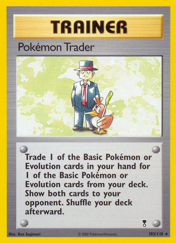 Carte Pokémon: Pokémon Trader [Marchand de Pokémon]