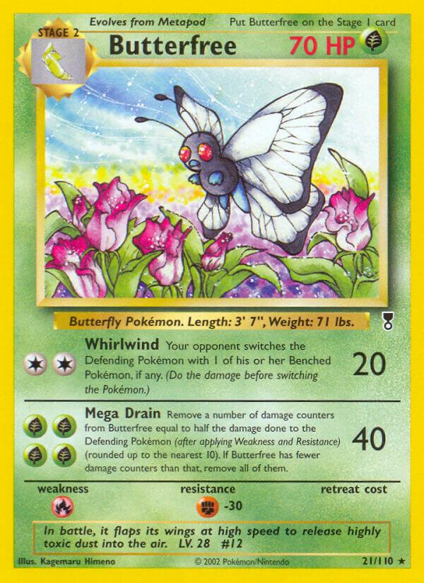 Carte Pokémon: Butterfree [Papilusion]