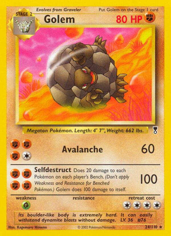 Carte Pokémon: Golem [Grolem]