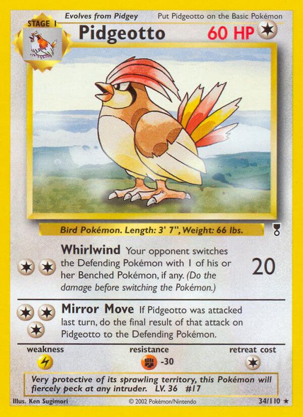 Carte Pokémon: Pidgeotto [Roucoups]