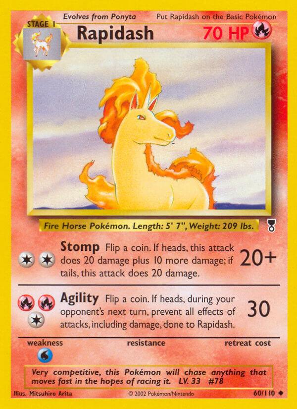 Carte Pokémon: Rapidash [Galopa]