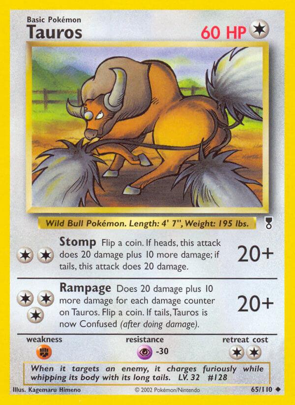 Carte Pokémon: Tauros [Tauros]